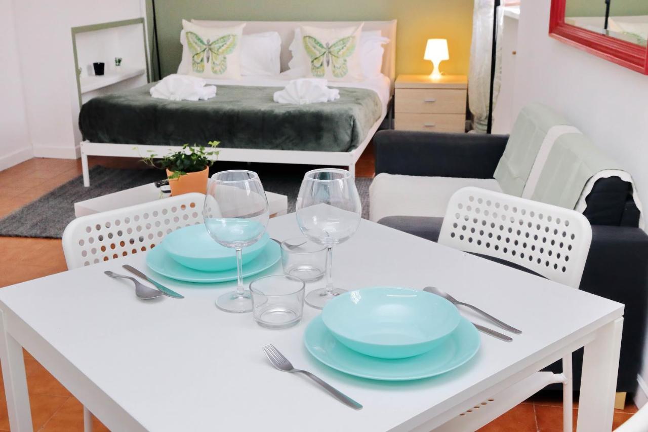 Trastevere Charming Loft Apartment โรม ภายนอก รูปภาพ